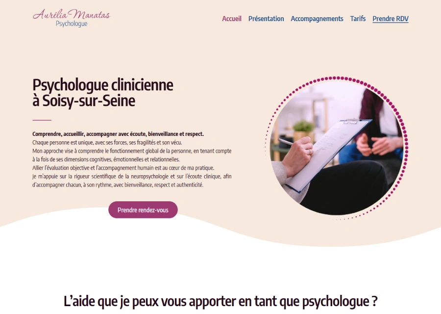 Aurélia Manatas Psychologue